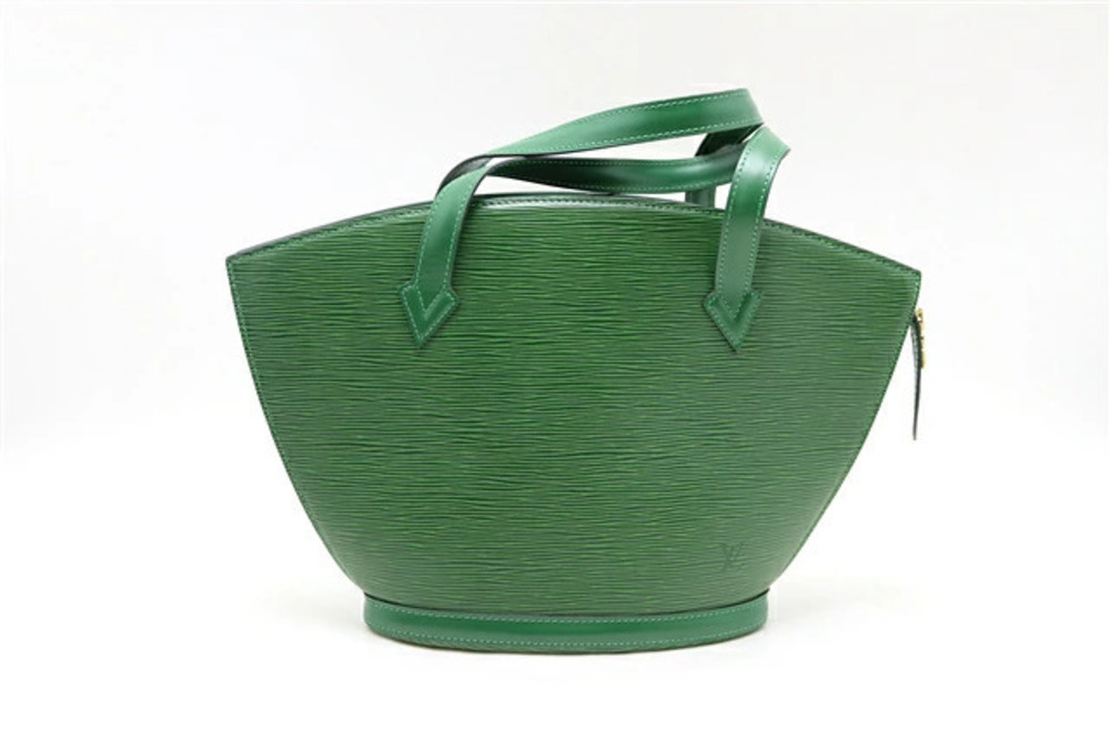 LOUIS VUITTON Saint Jacques Handbag Epi Leather Borneo Green